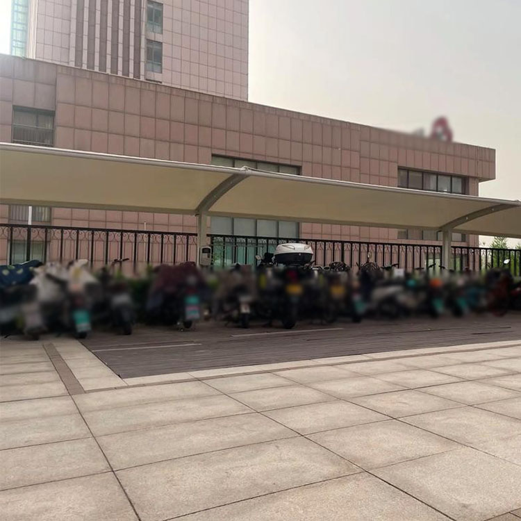 遂平县膜结构电动车棚